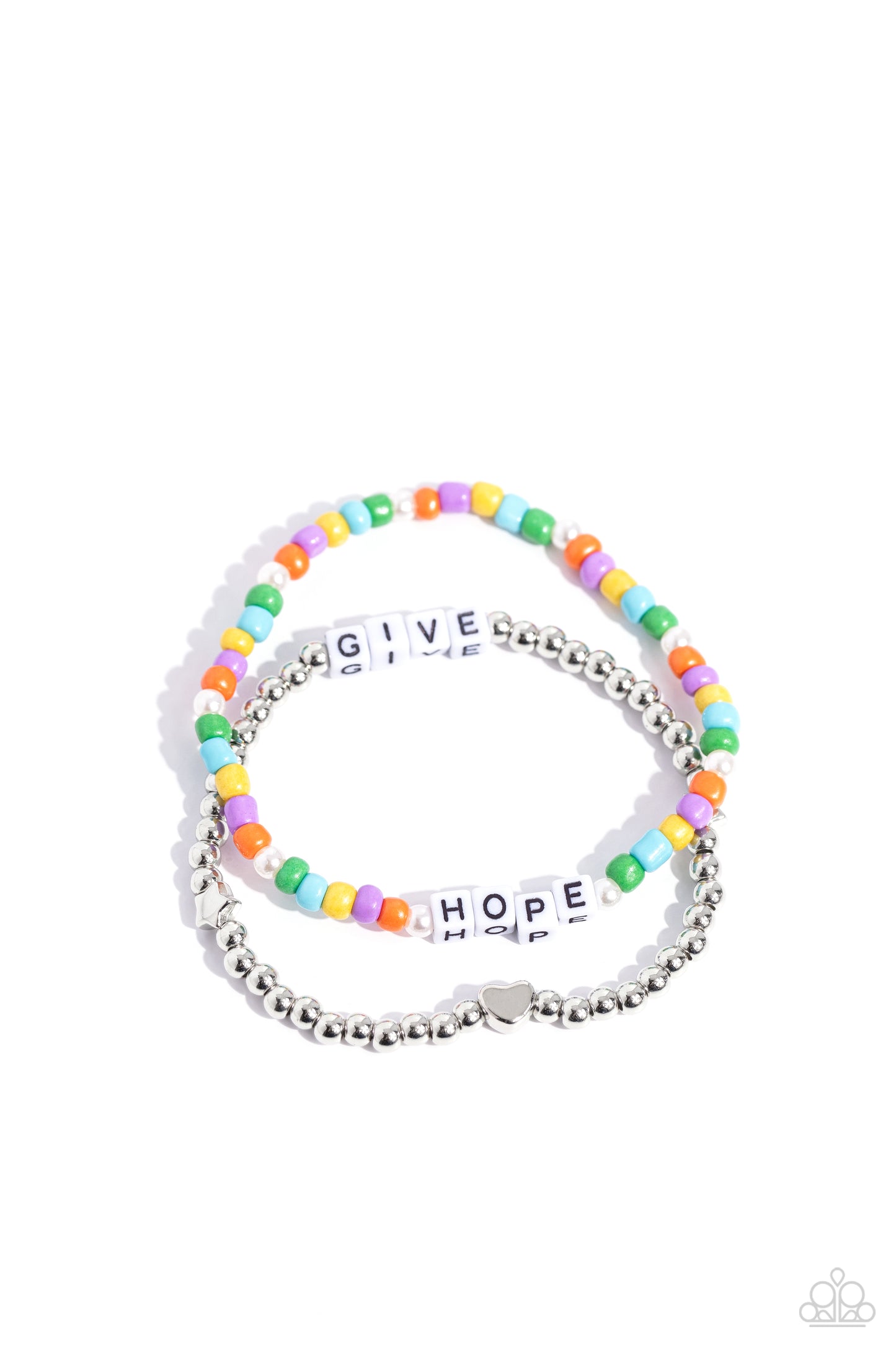 Paparazzi Accessories-Giving Hope Multi Color Seed Bead Bracelet