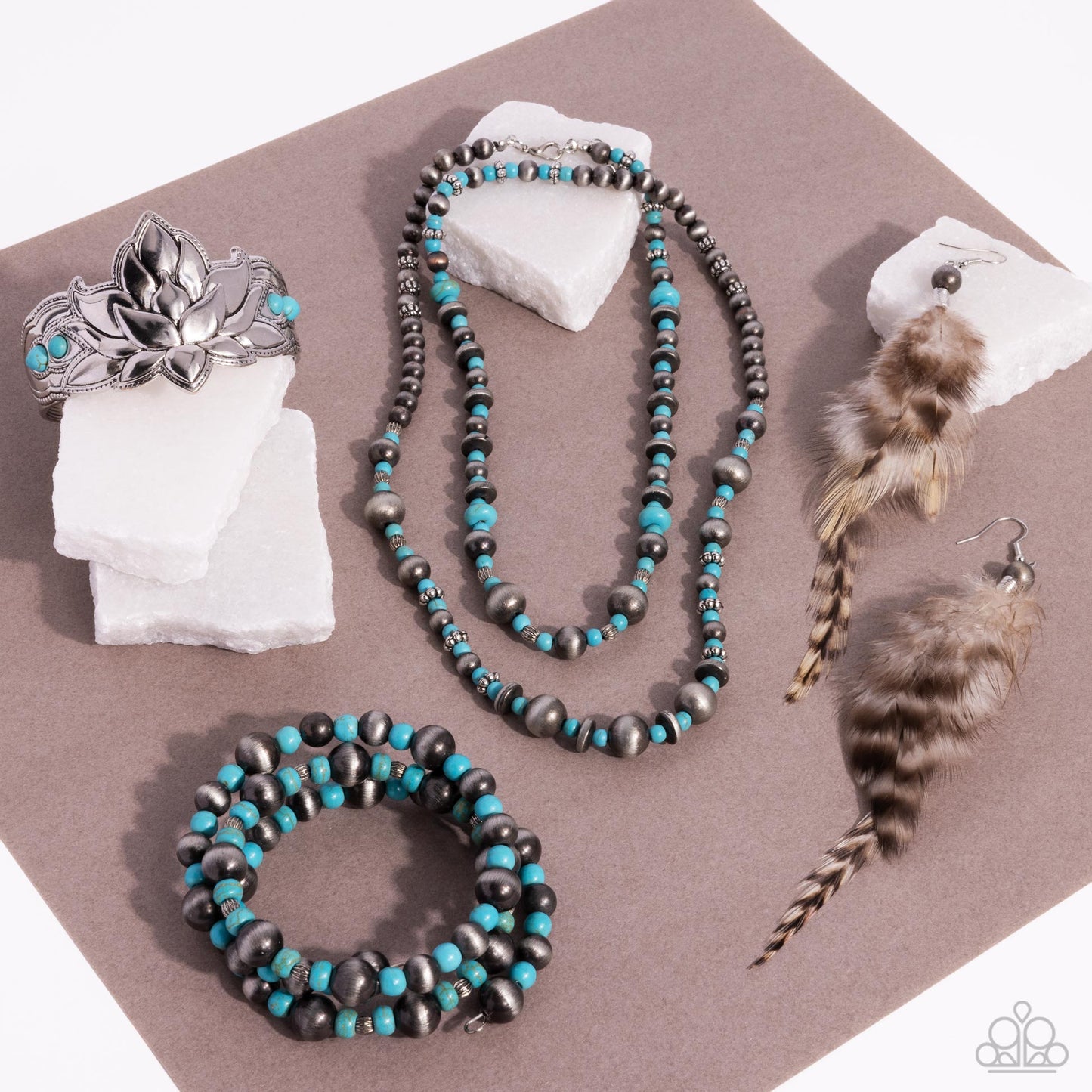 Paparazzi Accessories-Simply Santa Fe 2024 Complete Trend Blend