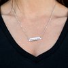 Paparazzi Accessories-Trust In the Lord Silver Necklace Set