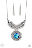 Paparazzi Accessories-Excalibur Extravagance Dec. Fashion Fix Necklace Set
