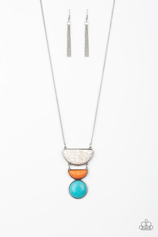 Paparazzi Accessories-Desert Mason Multi Necklace Set