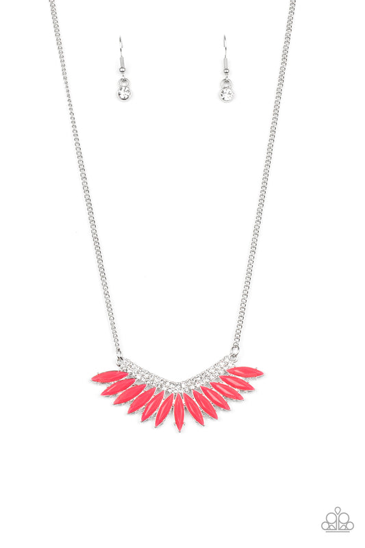 Paparazzi Accessories-Extra Extravaganza Pink Necklace Set