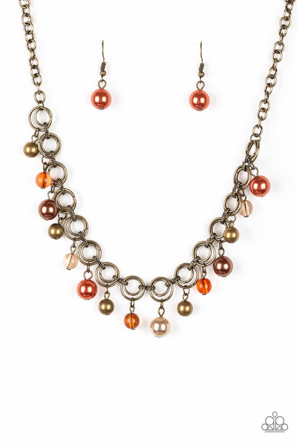 Paparazzi Accessories-Fiercely Fancy Multi Necklace Set
