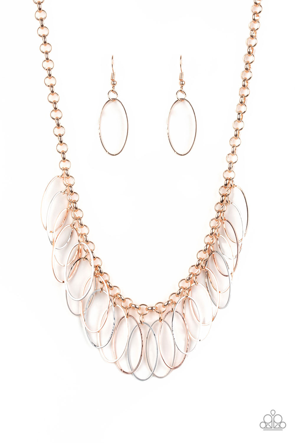 Paparazzi accessories-Fringe Finale Multi Necklace Set