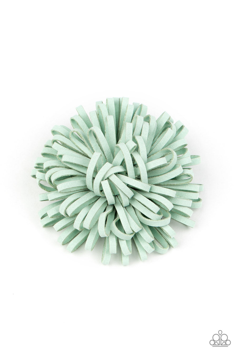 Paparazzi Accessories-Give Me a Spring Green Hair Clip