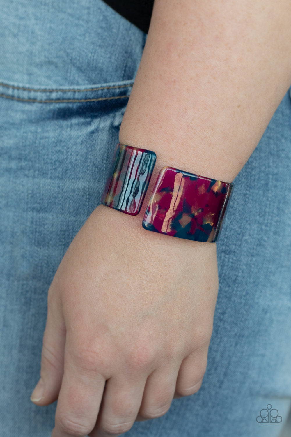 Paparazzi Accessories-Groovy Vibes Multi Cuff Bracelet