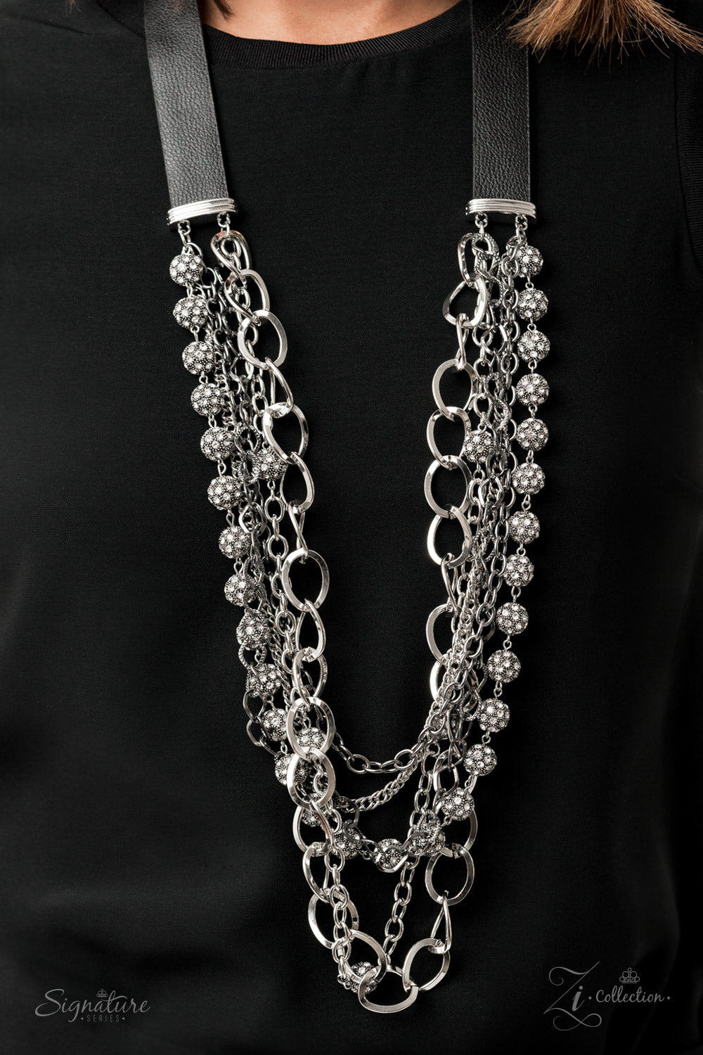 Paparazzi Accessories-The Arlingto Signature ZI Collection Necklace Set