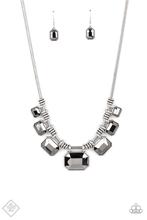 Paparazzi Accessories-Urban Extravagance Silver Necklace Set