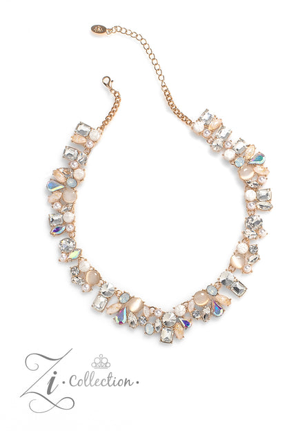 Paparazzi Accessories-Enchanting Gold 2023 ZI Signature Series