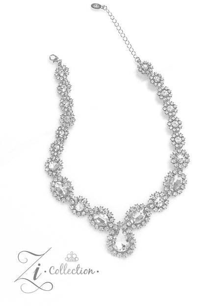 Paparazzi Accessories-Everlasting White 2023 ZI Signature Series