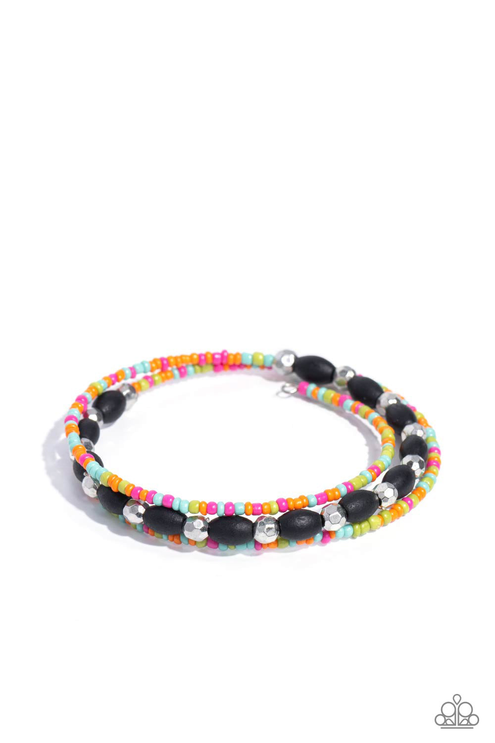 Paparazzi Accessories-For WOOD Measure Black Wood Bead Bracelet