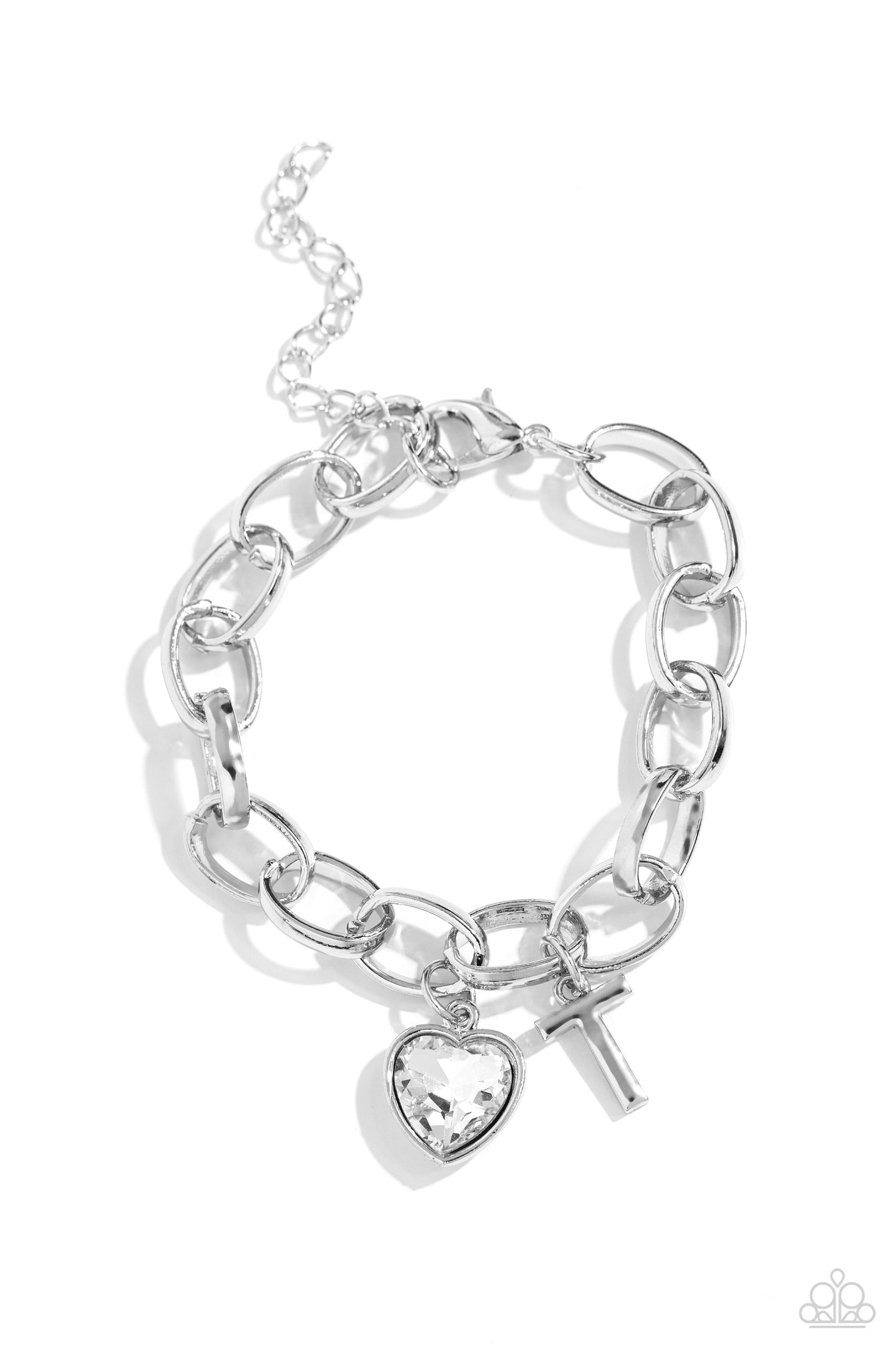 Paparazzi Accessories-Guess Now Its INITIAL C,D,J, M,T,S, Charm Bracelet