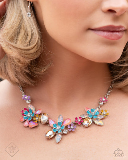 Paparazzi Accessories-Hamptons Haute Multi FF Bloom Necklace Set