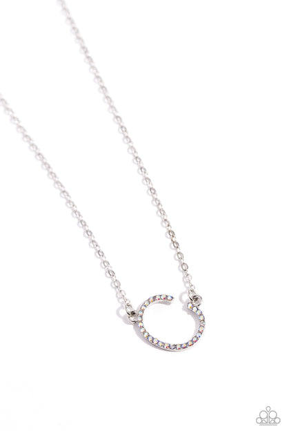 Paparazzi Accessories-INITIALLY Yours Multi Letter C Necklace Set