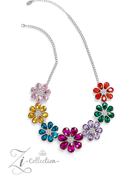 Paparazzi Accessories-Outgoing Multi Petals 2023 ZI Signature Series