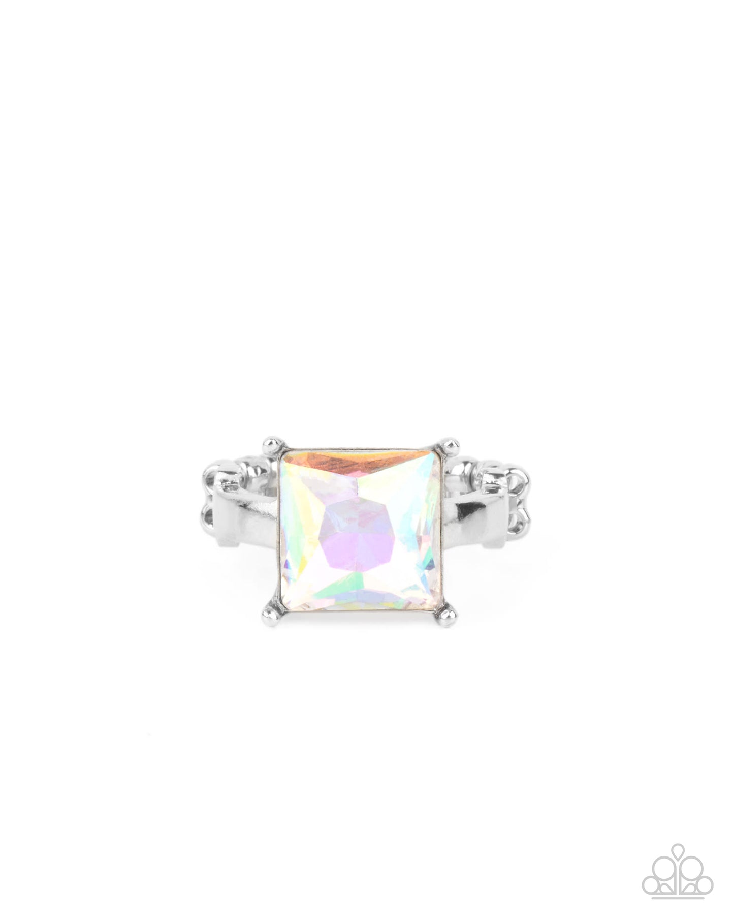 Paparazzi Accessories-Ready For My Coronation Iridescent Princess Ring
