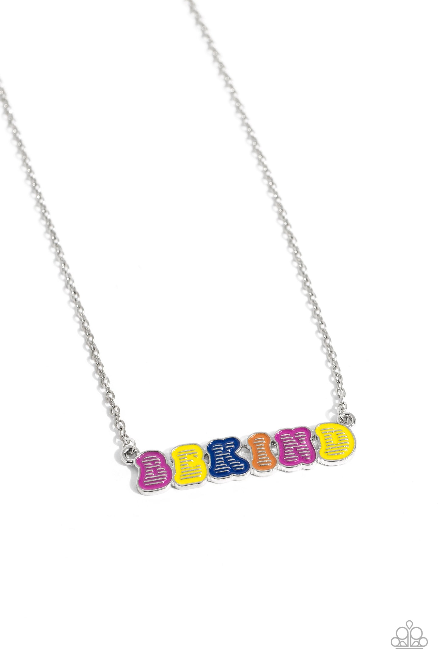 Paparazzi Accessories-Stay Kind Multi Inspirational Necklace Set