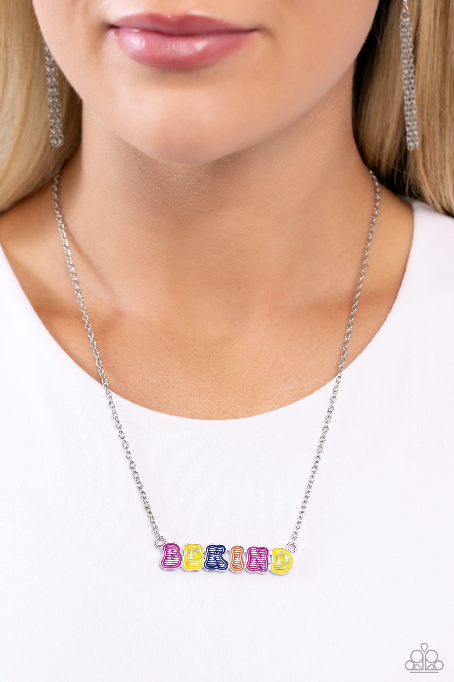 Paparazzi Accessories-Stay Kind Multi Inspirational Necklace Set