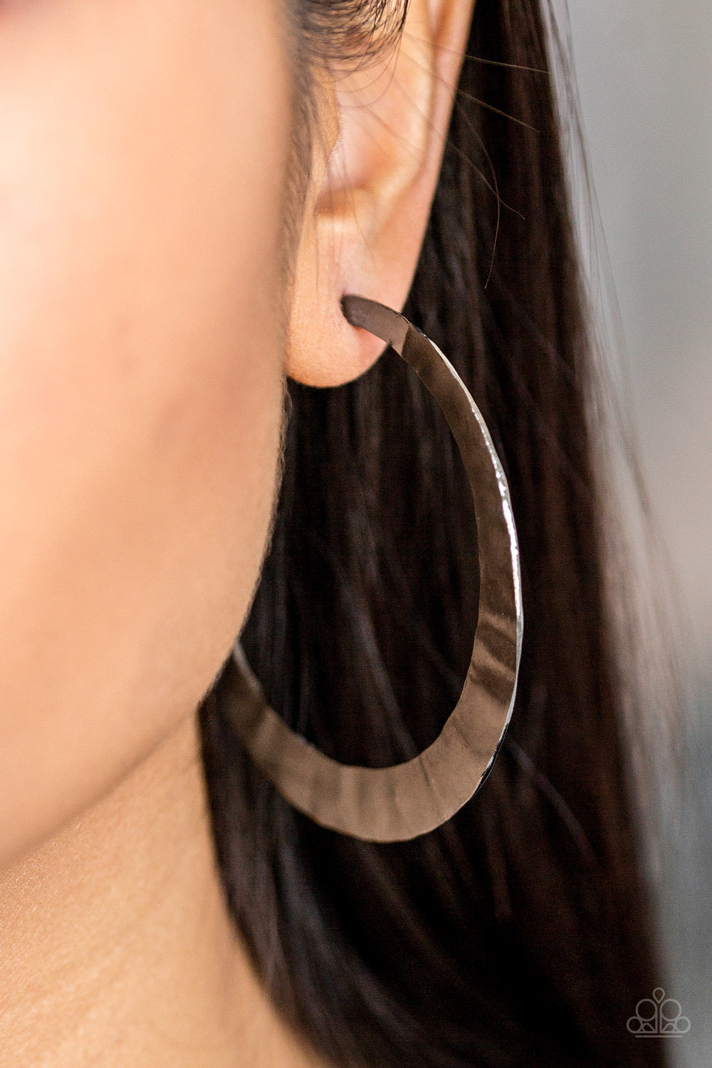 Paparazzi Accessories-Slayers Gonna Slay Black Earrings