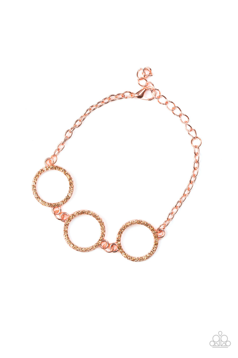 Paparazzi Accessories-Dress The Part Copper Bracelet