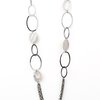 Paparazzi Accessories- Kaleidoscope Coast Iridescent Oval Shell Necklace Set