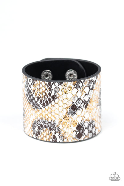 Paparazzi Accessories-Serpent Shimmer Multi Bracelet