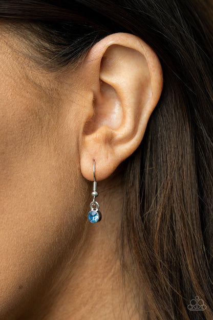 Paparazzi Accessories-A Mothers Heart Blue" Mom" Necklace Set