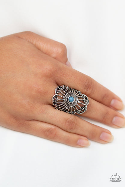 Paparazzi Accessories-Adrift Blue Ring