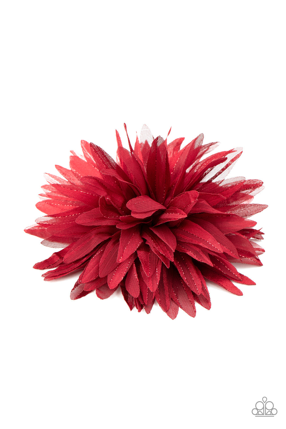 Paparazzi Accessories-Bloom Baby Bloom Red Hair Clip