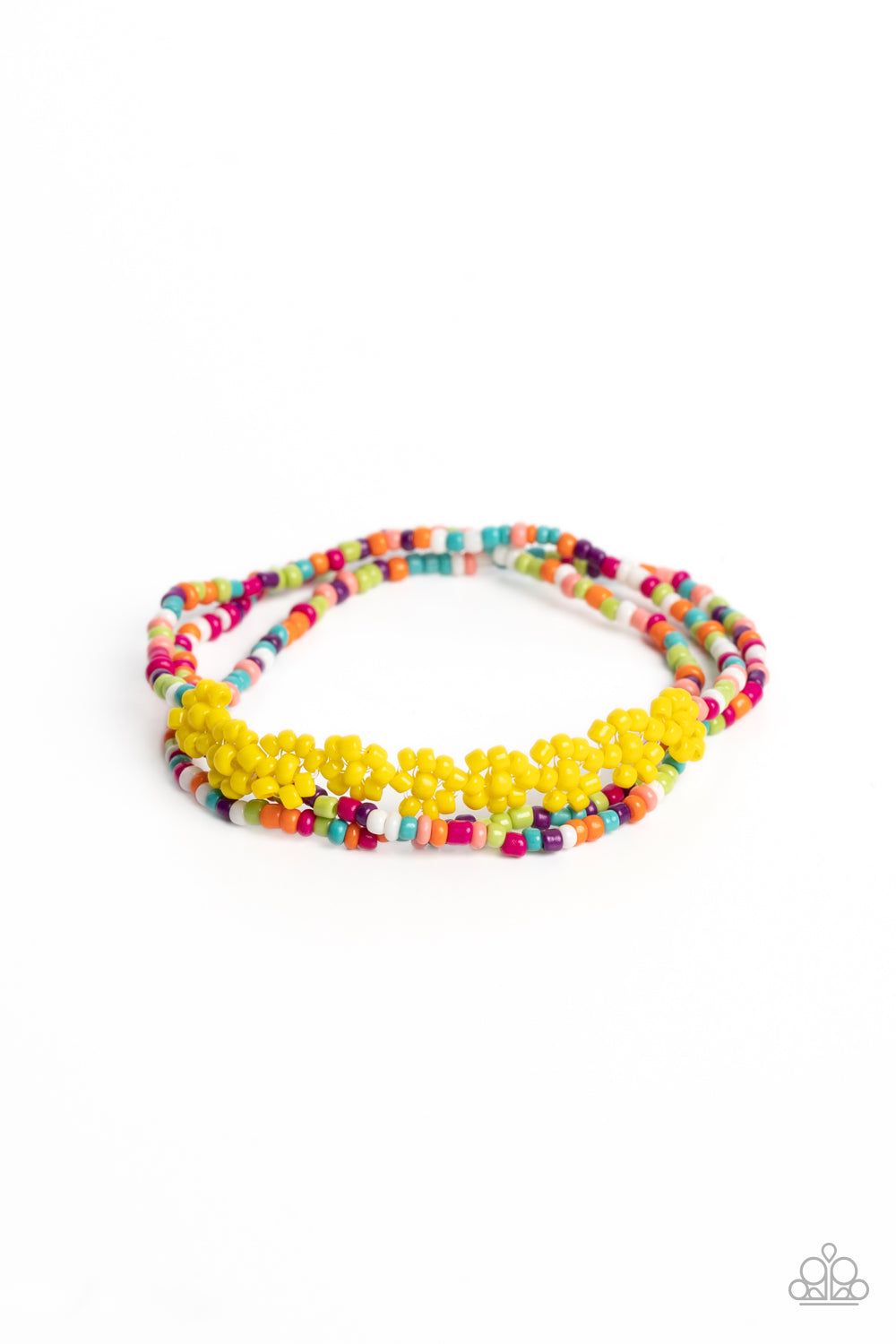 Paparazzi Accessories-Buzzworthy Botanicals Multi Seed Bead Bracelet