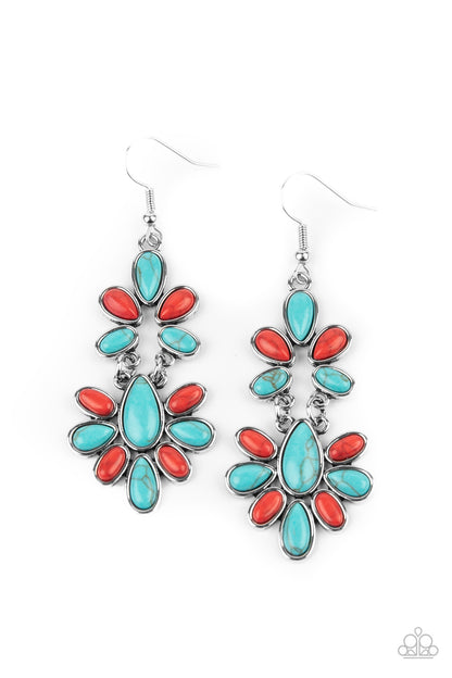 Paparazzi Accessories-Cactus Cruise Multi Earrings