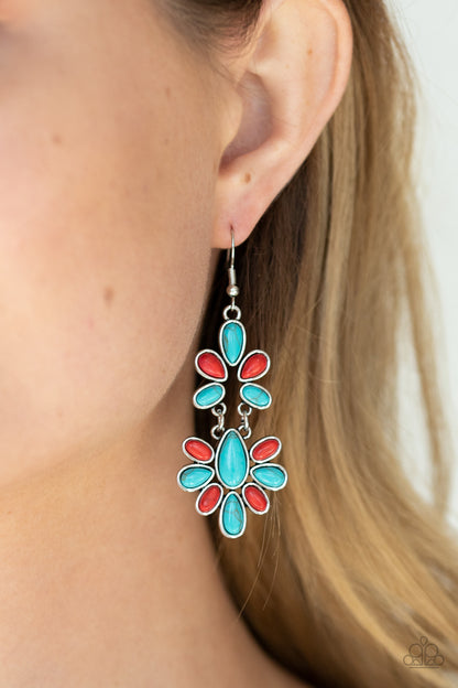 Paparazzi Accessories-Cactus Cruise Multi Earrings