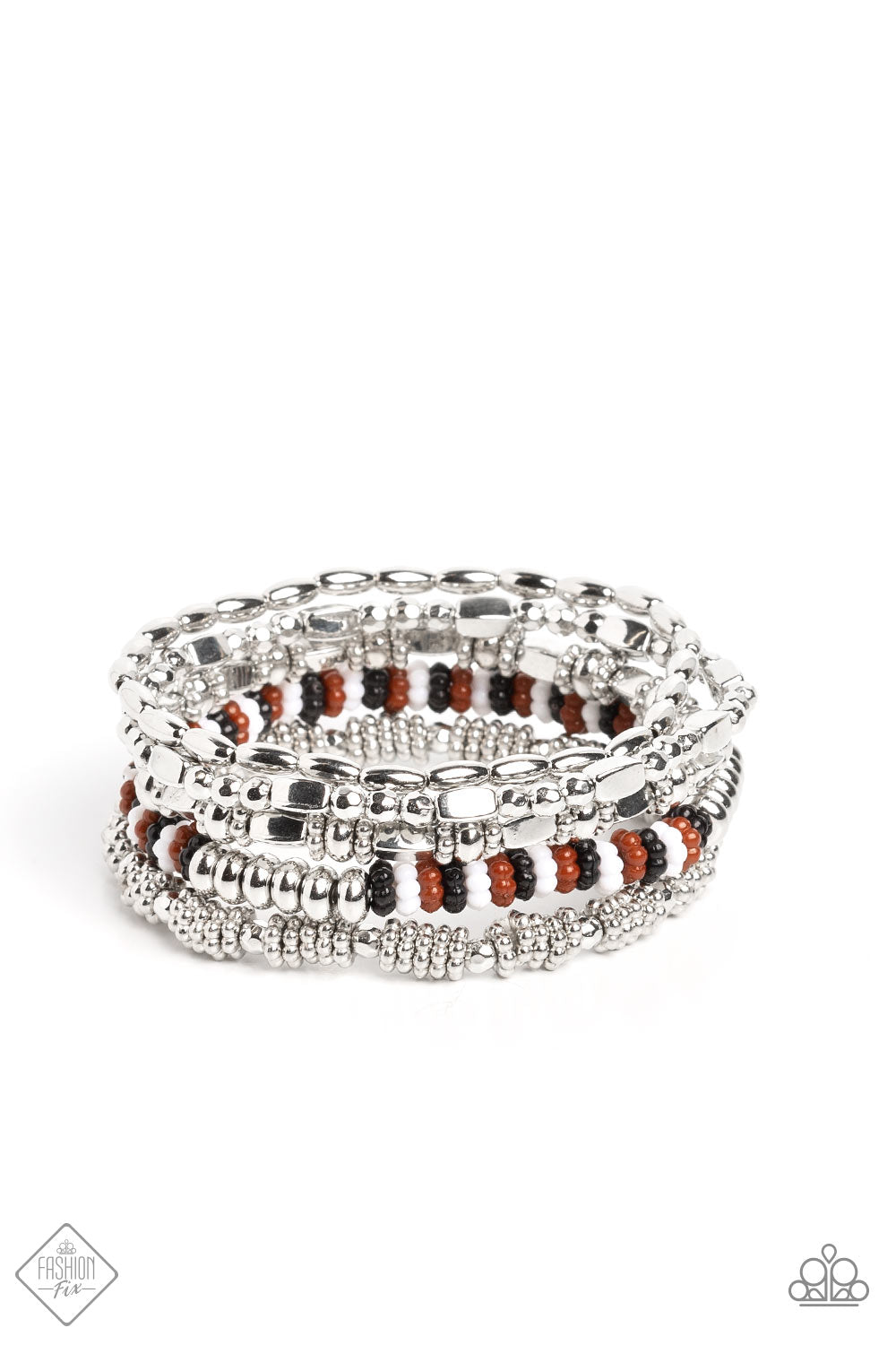 Paparazzi Accessories-Caviar Catwalk February's 2023 Fashion Fix Bracelet