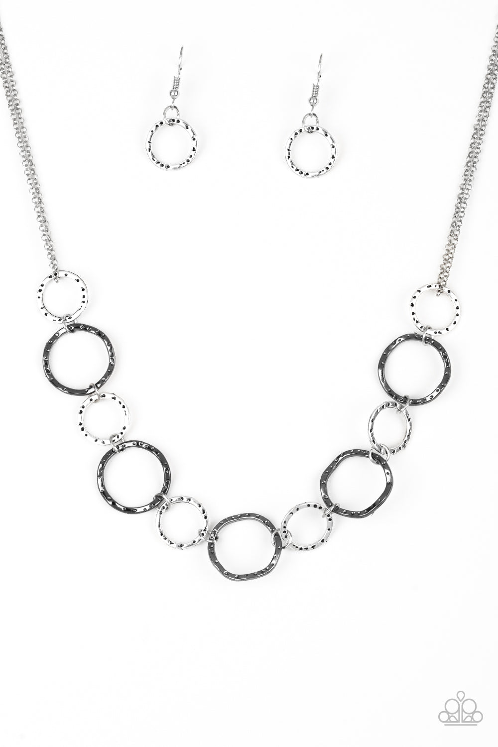 Paparazzi Accessories-Circus Show Multi Glistening Necklace Set