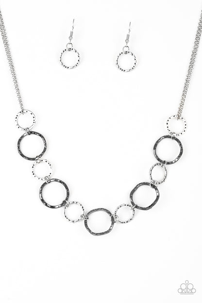 Paparazzi Accessories-Circus Show Multi Glistening Necklace Set