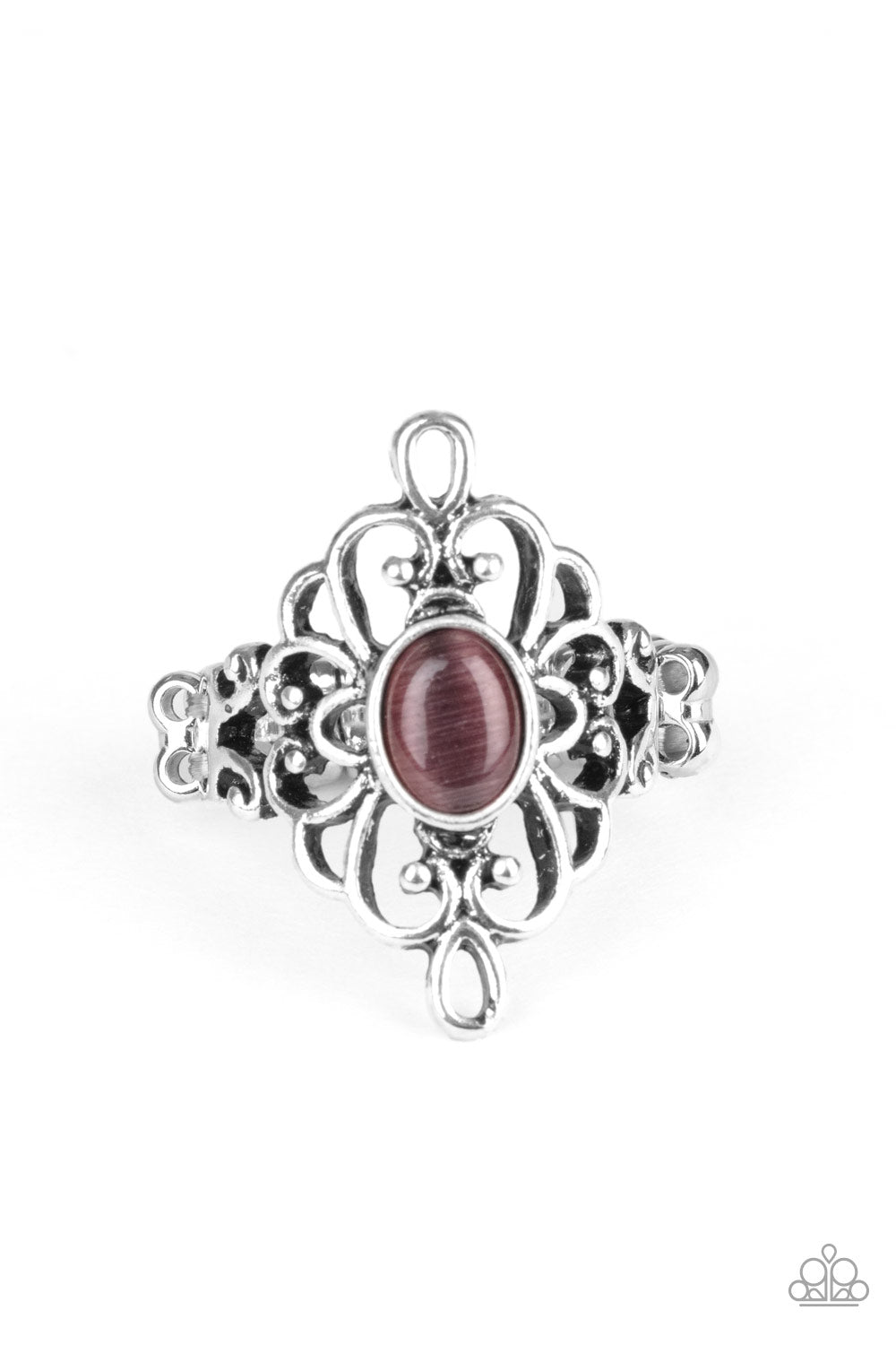 Paparazzi Accessories-DEW Your Thing Purple Ring