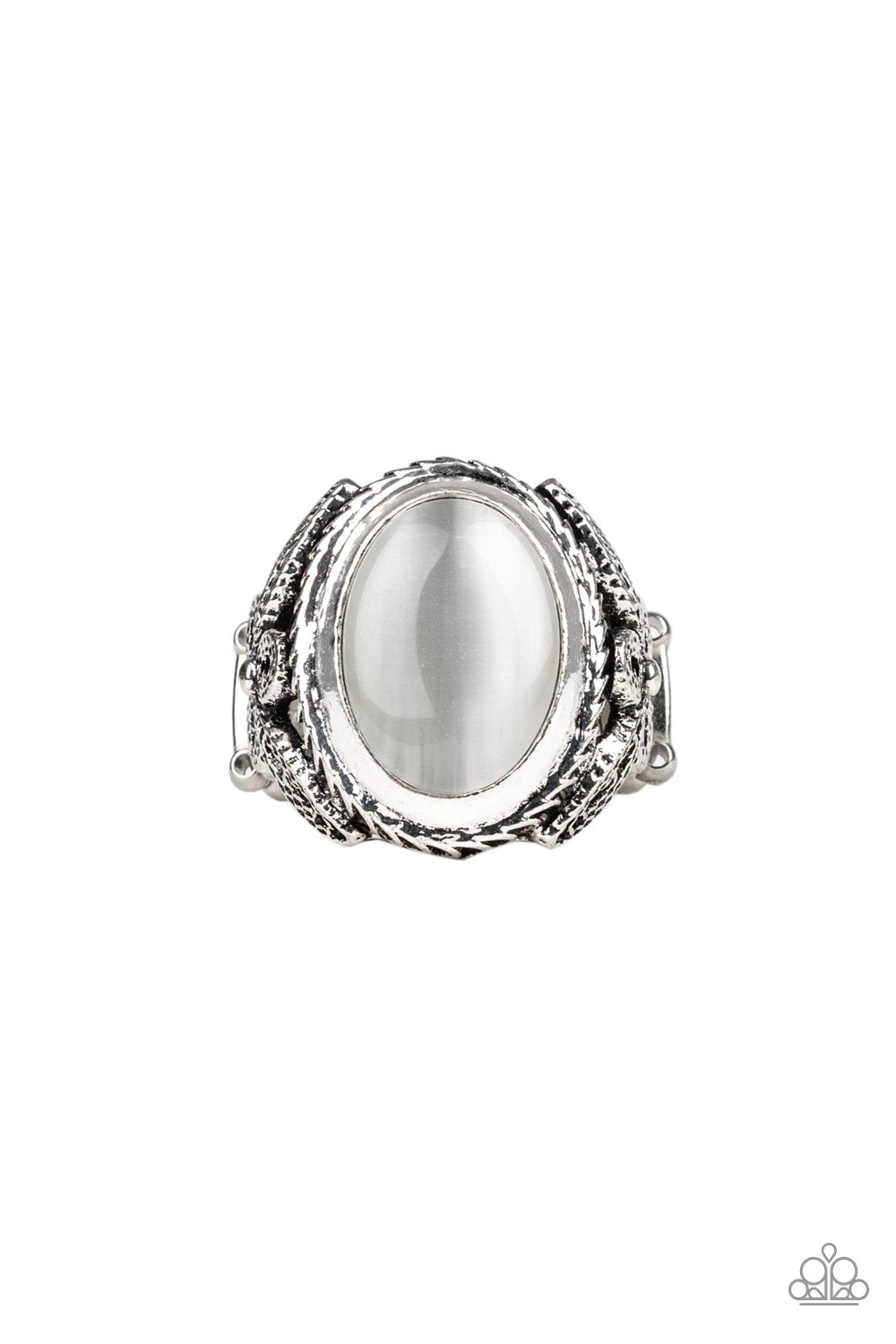 Paparazzi Accessories-Deep Freeze White Ring