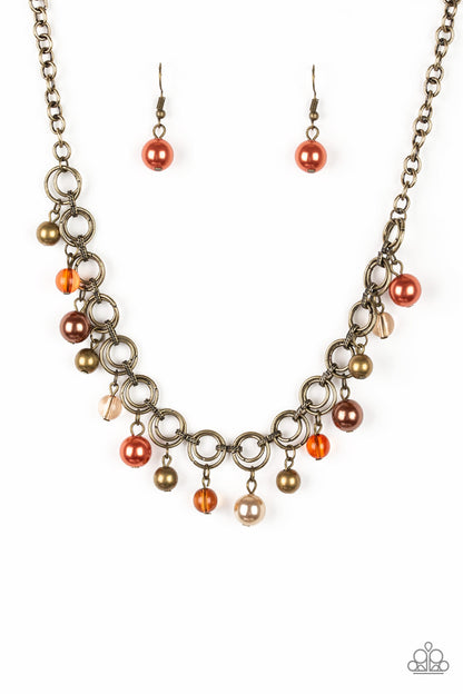 Paparazzi Accessories-Fiercely Fancy Multi Necklace Set