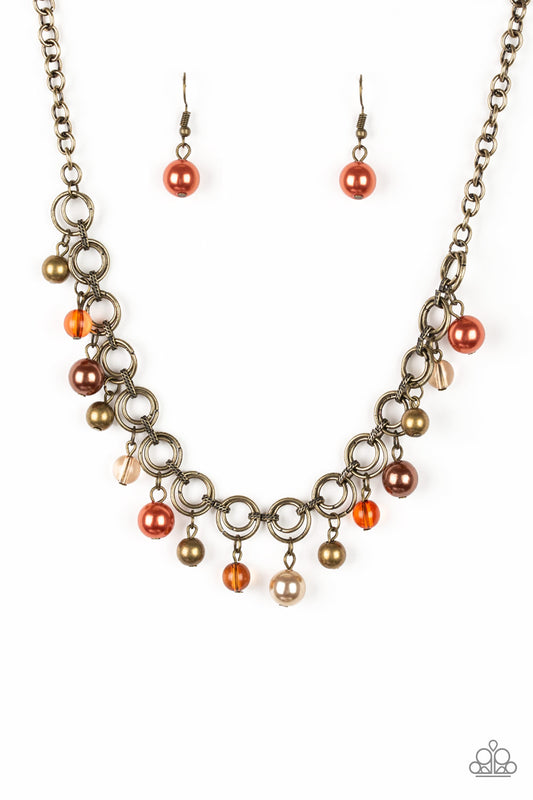 Paparazzi Accessories-Fiercely Fancy Multi Necklace Set