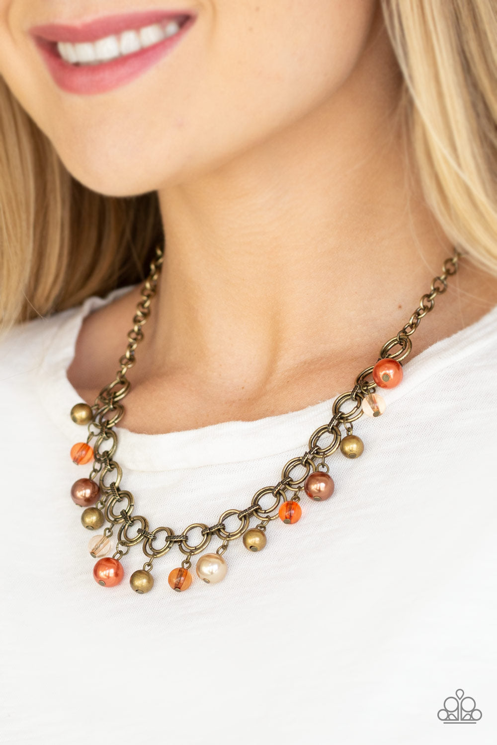 Paparazzi Accessories-Fiercely Fancy Multi Necklace Set