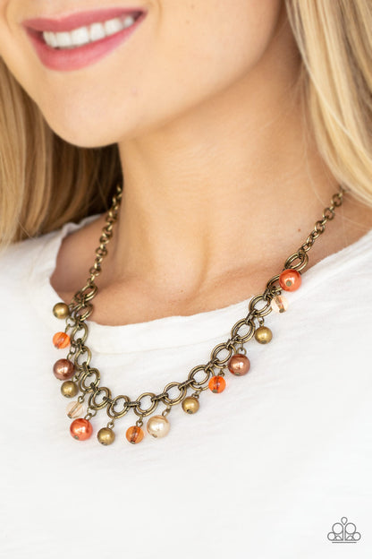 Paparazzi Accessories-Fiercely Fancy Multi Necklace Set
