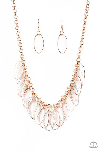 Paparazzi accessories-Fringe Finale Multi Necklace Set