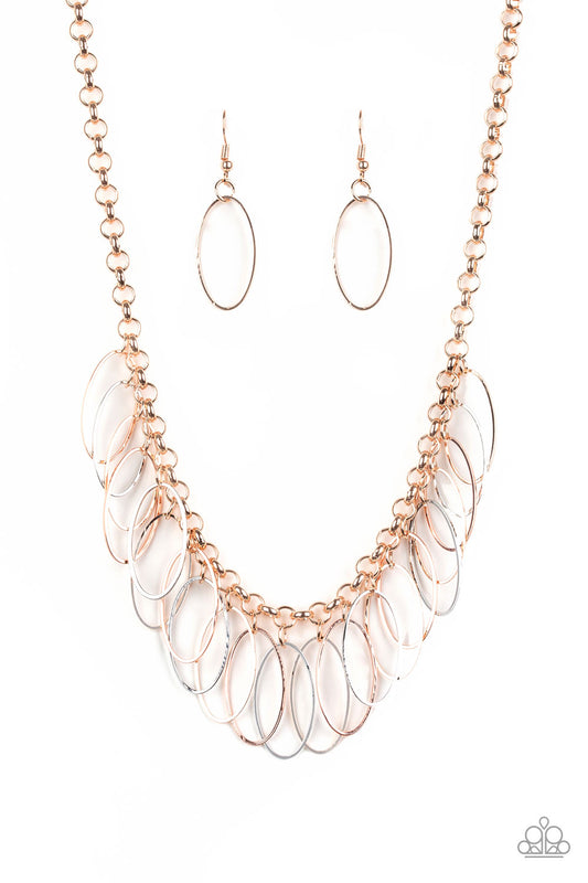 Paparazzi accessories-Fringe Finale Multi Necklace Set