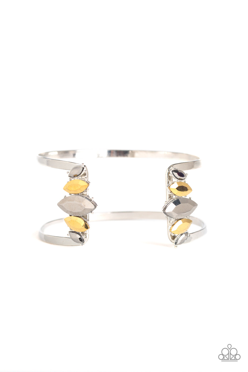Paparazzi Accessories-Glam Power Multi Cuff Bracelet