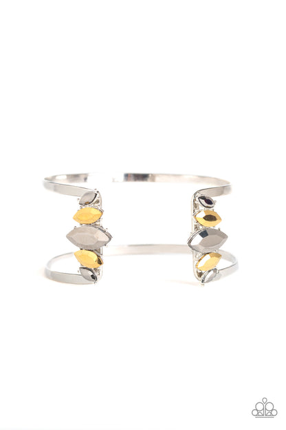Paparazzi Accessories-Glam Power Multi Cuff Bracelet