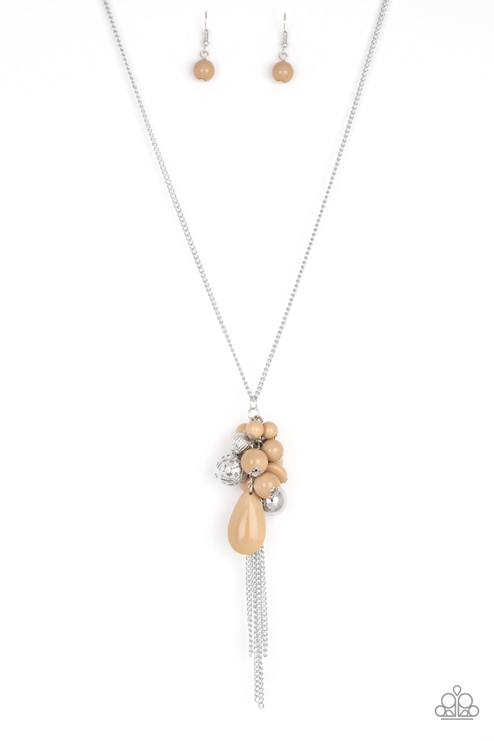 Paparazzi Accessories-Its A Celebration Brown Necklace set