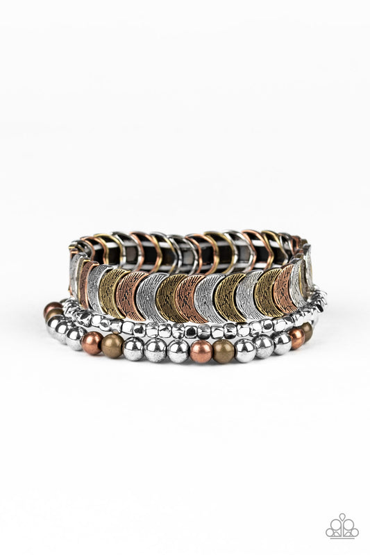 Paparazzi Accessories-LAYER It On Me Multi Bracelet
