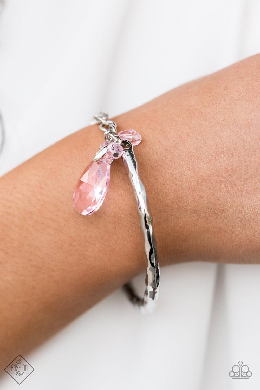Paparazzi Accessories-Let Yourself GLOW Pink Bracelet