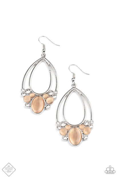 Paparazzi Accessories-Look Into My Crystal Ball Earrings