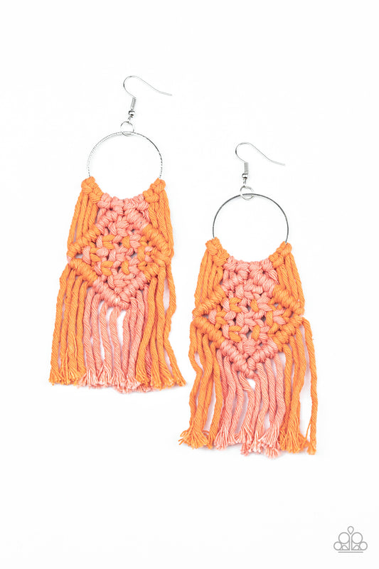 Paparazzi Accessories-Macrame Rainbow